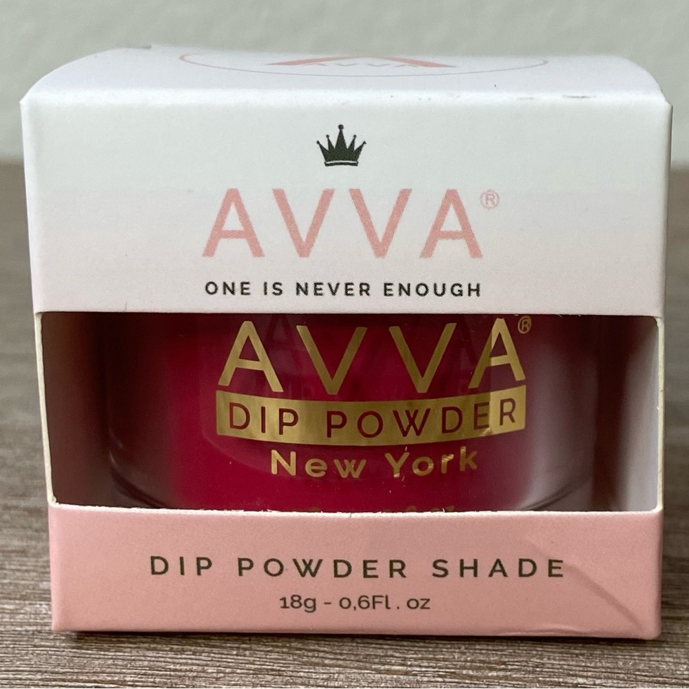 AVVA color shade powder nail‎ dip set of 6